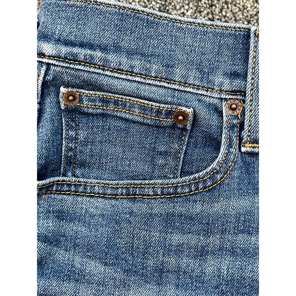 Re-Imagined by J.Crew Denim High Rise Cuffed Jean Shorts Women's 28 Medium Wash - Picture 7 of 12